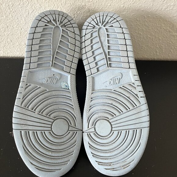 Nike Kids Air Jordan 1 Mid Ice Shoes Sneakers Size 13C Style 640737-401 - Picture 9 of 11